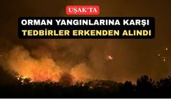 Uşak’ta Ormanlara Girişler 1 Haziran’da Yasaklanıyor