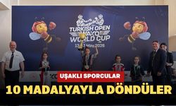 Uşaklı Sporcular Dünya Kupası’ndan 10 Madalyayla Döndü