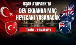 Uşak’ta Milli Maç Heyecanı Atapark'ta Dev Ekrana Taşınıyor