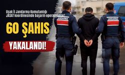 Uşak JASAT aranan 60 firariyi yakaladı
