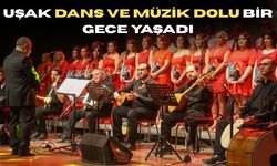 Uşak Aydost THMi Topluluğu müzik ve dans gecesi sundu