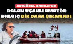 Adıgüzel Barajı Uşaklı Amatör Dalgıca Mezar Oldu