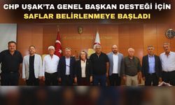 CHP Uşak İl Genel Meclisi Grubu 2 Fire ile Özgür Özel’in Yanında