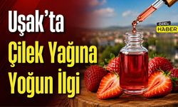 Uşak’ta Çilek Yağına Yoğun İlgi