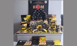 Uşak merkezde kaçak tütün 17,5 kilo kaçak tütün ele geçirildi