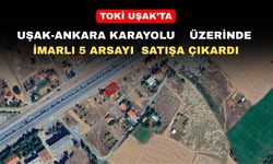 TOKİ, Uşak’ta 5 arsayı açık artırmayla satışa sunacak