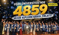 Uşak Üniversitesi 4859 Öğrencisini Geleceğe Yolcu Etti
