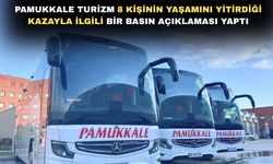Pamukkale Turizm’den Denizli kazasıyla İlgili Açıklama