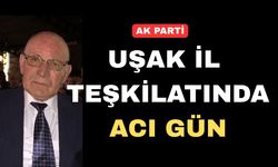 AK Parti Uşak İl Yürütme Kurulu Üyesi Hasan Erdoğan’ın Acı Günü