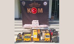 Uşak polisinden sigara kaçakçılarına 2 ayrı operasyon