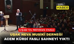 Uşak Neva Musiki Derneği Acem Kürdi Faslı Sahneyi Yıktı