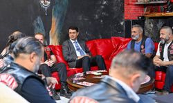 Vali  Kartal'dan Motosiklet Kulübü'ne Ziyaret