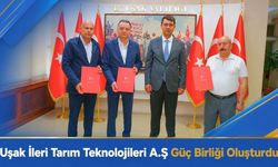 Uşak İleri Tarım Teknolojileri A.Ş Güç Birliği Oluşturdu