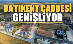 Uşak'ta Batıkent Caddesi 40 Metre Olarak Genişliyor
