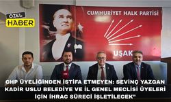 CHP Uşak İl Örgütünde İstifa Etmeyenler İçin ihraç Süreci