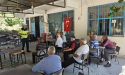 Eşme'de Traktör Kazalarına Karşı Eğitim Verildi