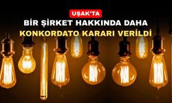 Uşak’ta bir şirket hakkında konkordato kararı verildi