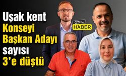 Uşak Kent Konseyi Başkan Adayı Geri Çekildi