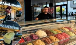Uşak'ta 25 Yaşındaki Gencin Dondurmacısında Kuyruk Bitmiyor