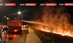 Uşak Anıttepe Alevler İçerisinde Kaldı