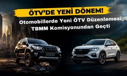 Otomobillerde Yeni ÖTV Düzenlemesi TBMM Komisyonundan Geçti: