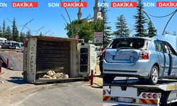 Uşak’ta az evvel feci bir kaza meydana geldi
