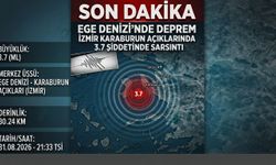 3.7 Büyüklüğünde Deprem