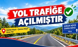 Banaz’da Gürlek, Çamsu Yolu Yeniden Trafiğe Açıldı