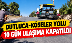 Ulubey’de Dutluca-Köseler Yolu 10 Gün Ulaşıma Kapatıldı