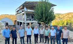 Yangın Sonrası Uşak’ın Ketenlik Köyünde Hayat Yeniden başlıyor