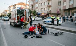 Uşak’ta elektrikli scooter sürücüsü ağır yaralandı
