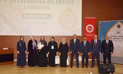 Kur’an-ı Kerim’i Güzel Okuma Yarışmasında Uşak Türkiye 3. Oldu