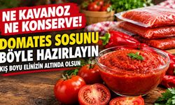 Domates sosunu böyle hazırlayın, kış boyu elinizin altında olsun