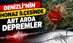 Denizli’de Art Arda Depremler