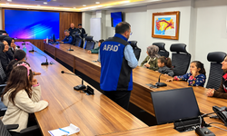 Uşak’ta Çocuklara AFAD’da Afet Eğitimi