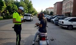 Uşak/Banaz’da Motosiklet Sürücülerine Ceza Yağdı