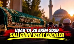 Uşak’ta 20 Ekim 2026 Salı Günü 5 Kişi Hayatını Kaybetti