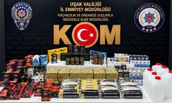 Uşak’ta Kaçak Ürünler Ele Geçirildi: 2 Şüpheliye Adli İşlem