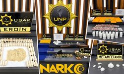 Uşak’ta 15 Günlük Yasaklı Madde Operasyonlarında 27 Tutuklama