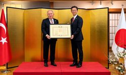 Uşaklı Hasan Murat Mercan’a Japonya’dan Devlet Nişanı