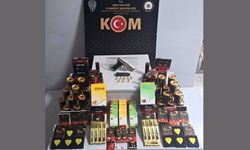 Uşak’ta Ruhsatsız Tabanca ve Çok Sayıda Ürün Ele Geçirildi