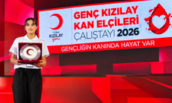 Uşaklı Hediye Nur Sarıyar’a Genç Kızılay’dan Anlamlı Ödül
