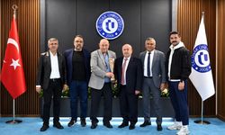 Antalya MasterCup Şampiyonu Uşak Master’dan Rektör Demir’e Ziyaret