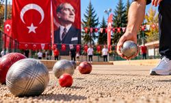 Uşak’ta Cumhuriyet Coşkusu Bocce Sahasına Taşınıyor