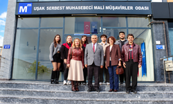 Uşak Üniversitesi Öğrencilerinden Mali Müşavirler Odasına Ziyaret