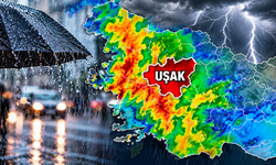 Uşak’a Kuvvetli Sağanak Uyarısı! Sel ve Su Baskınına Dikkat