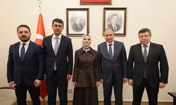 Uşak Valisi Kartal ve Uşak Heyetinden Bakan Göktaş’a Ziyaret