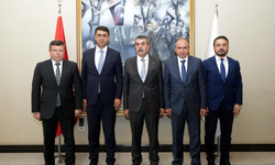 Uşak Valisi Kartal ve Uşak Heyeti Tarafından Milli Eğitim Bakanı Tekin’e Ziyaret