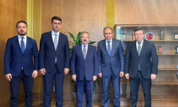 Uşak Valisi Kartal ve Uşak Heyetinden TBMM Başkanvekili Beyazıt’a Ziyaret