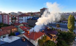 Uşak Dikilitaş Mahallesi'nde Ev Yangını